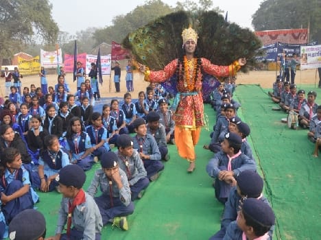 regiona scout guide rally  in mathura
